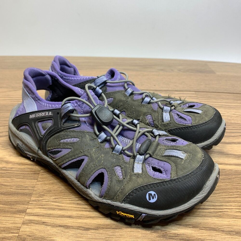 Merrell‎ Womens Size 8 Slip On Waterproof Hiking Sandals Shoe Castle Rock J65252